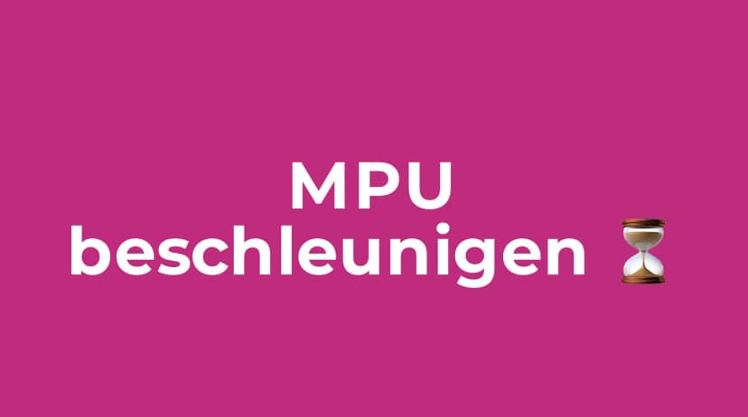 MPU ohne Vorbereitung absolvieren